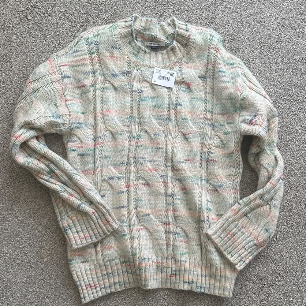 American Eagle Outfitters Pastel Knit Sweater